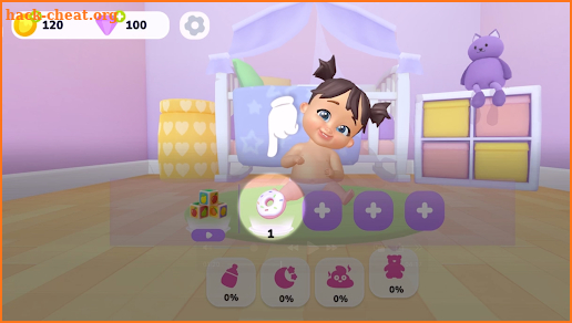 My Baby Care Virtual Care Game screenshot