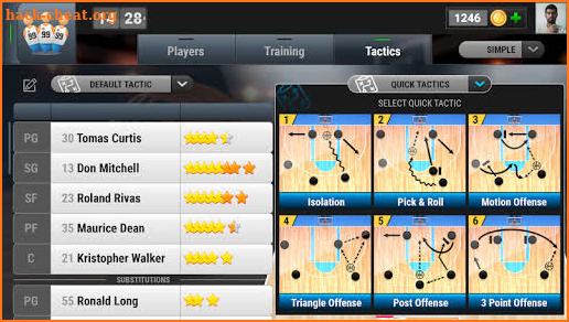 My Basketball Team - Basketball Manager screenshot