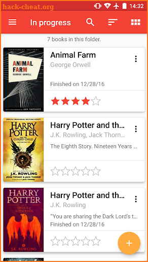 My books - Library screenshot