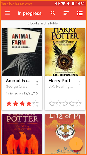 My books - Library screenshot