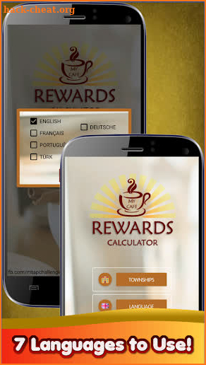 My Cafe Rewards Calculator screenshot