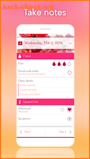 My Calendar - Period Tracker screenshot
