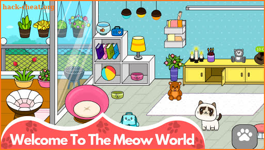 My Cat Town - Cute Kitty Pet Games screenshot