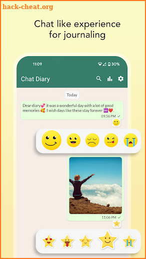 My Chat Diary - Daily Journal screenshot