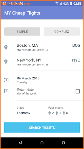 MY Cheap Flights screenshot