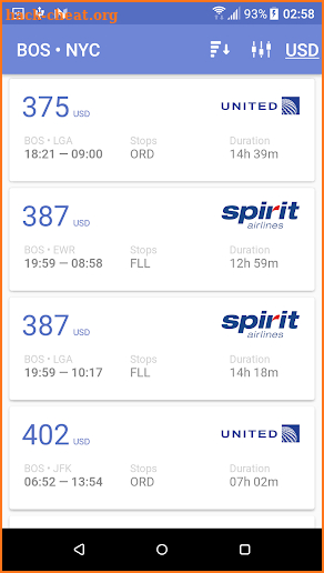 MY Cheap Flights screenshot