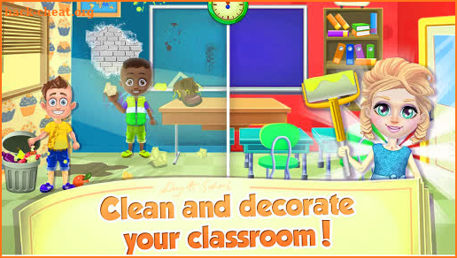 My Class Teacher Day At School Games screenshot