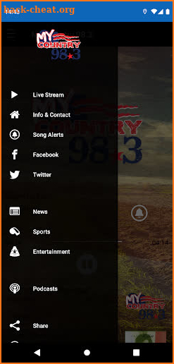 My Country 98.3 screenshot