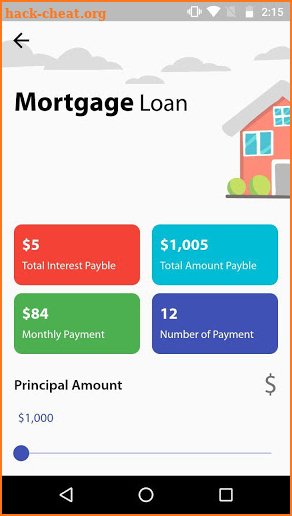 My Daily Loan Calculator screenshot