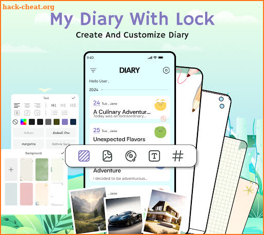 My Diary - Journal with Lock screenshot