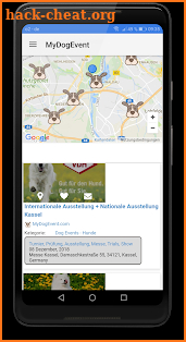 My Dog Event - Your search engine for dog events screenshot