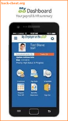 My Employer on the Go (MyGo) screenshot