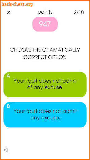 My English Grammar Test PRO screenshot