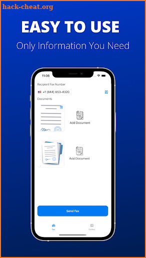 My Fax - Send Documents Easy screenshot