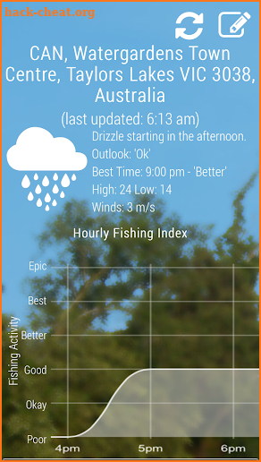 My Fishing Forecast screenshot