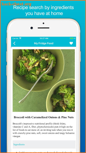 My fridge food - Quick and Easy Recipes screenshot