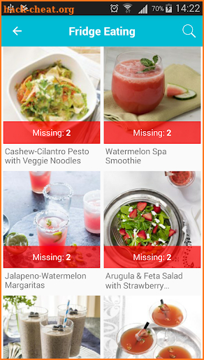 My fridge food recipes screenshot