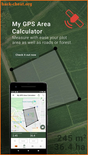 My GPS Area Calculator screenshot