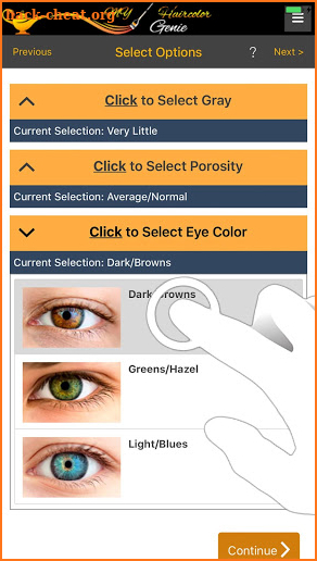 My Haircolor Genie screenshot