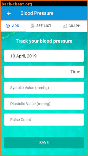 MY HEALTH RECORD BD screenshot