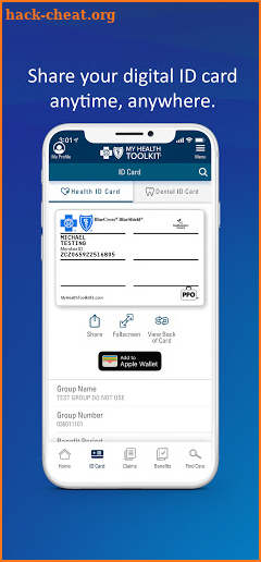 My Health Toolkit® for BCBS screenshot