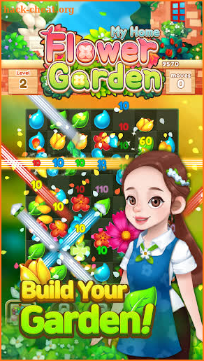 My Home Flower Garden: Puzzle Master screenshot