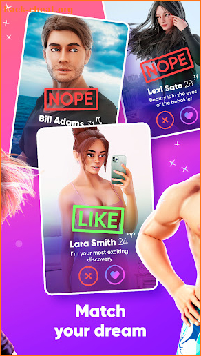 My Hot Diary - Love Story Game screenshot