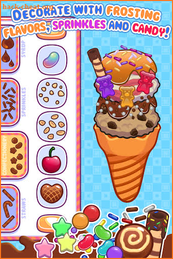 My Ice Cream Maker - Frozen Dessert Making Game screenshot