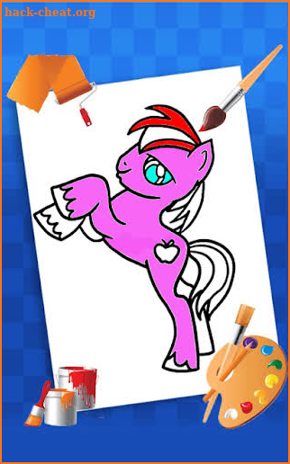 My Little Pony Coloring unicorn screenshot