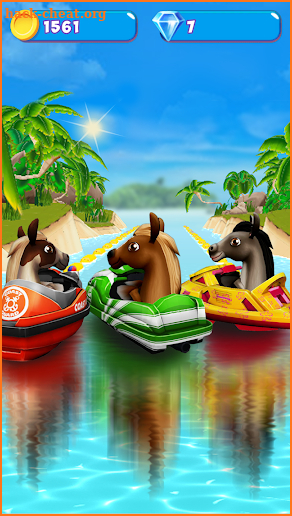 My Little Unicorn Runner - Pony Jetski Simulator screenshot