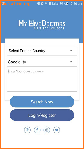 My Live Doctors - Find a Doctor Online screenshot