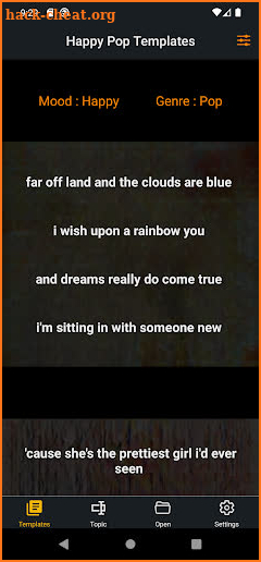 My Lyrics Maker screenshot