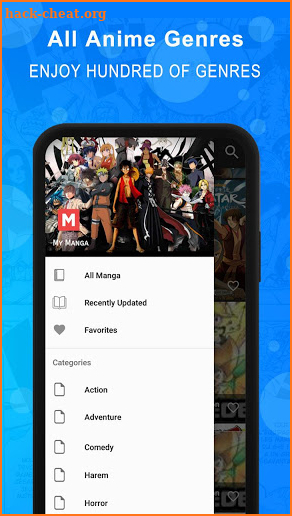 My Manga - Free Manga Reader app screenshot