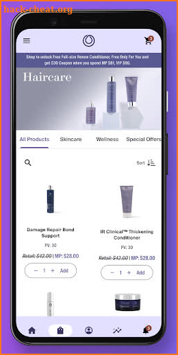 My MONAT 2.0 screenshot