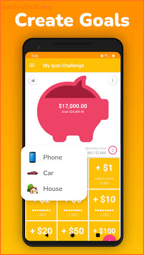 My Money Challenge : Piggy Bank & Savings App screenshot