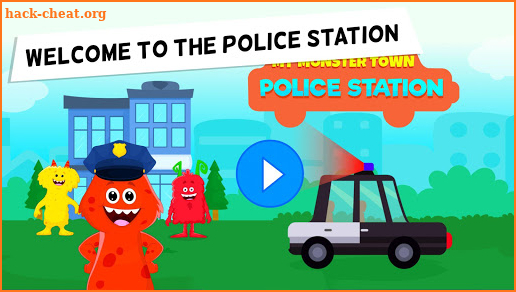 My Monster Town - Police Station Games for Kids screenshot