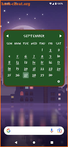 My Month Calendar Widget screenshot