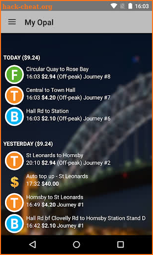 My Opal - Opal Card App screenshot