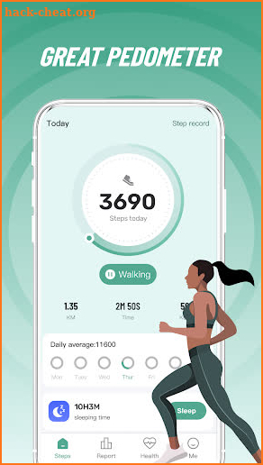 My Pedometer - Step Counter screenshot