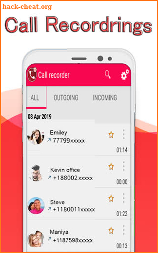 My Phone Call Recorder 2019 : Record Calls screenshot