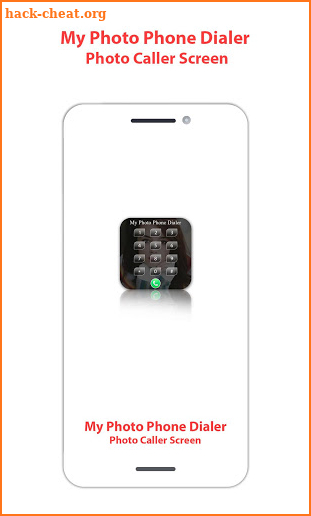 My Photo Phone Dialer : Photo Caller Screen screenshot
