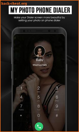 My Photo Phone Dialer : Photo Caller Screen Dialer screenshot