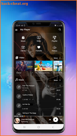 My Player - Audio and Video Player for Android screenshot