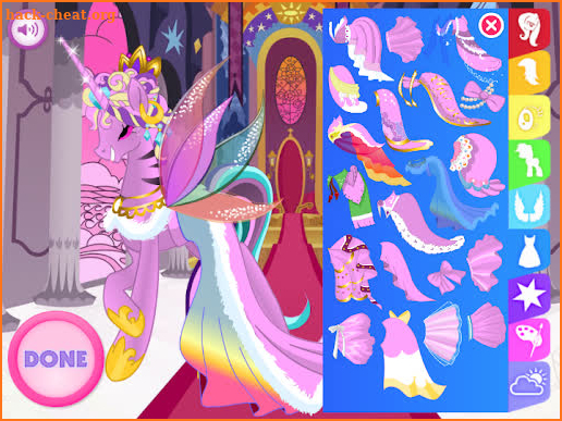 MY PONY DESIGNER - Dress up games for girls screenshot