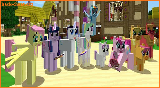 My Pony Unicorn Game Minecraft screenshot