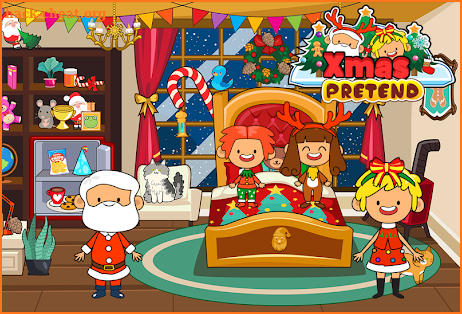 My Pretend Christmas - Kids Holiday Party FREE screenshot