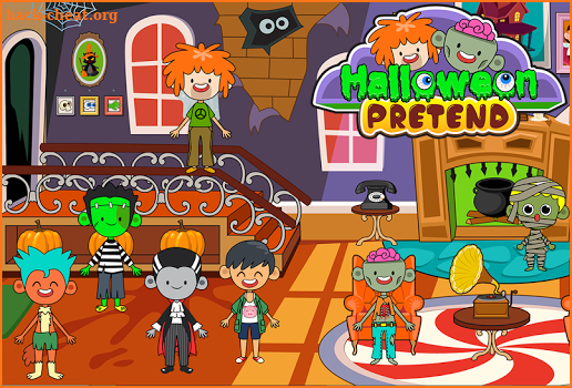 My Pretend Halloween - Trick or Treat Friends FREE screenshot