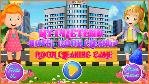 My pretend hotel room cleanup – room cleaning game screenshot