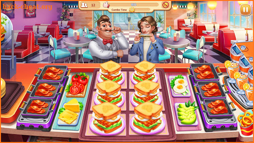 My Restaurant: Crazy Cooking Madness Game screenshot