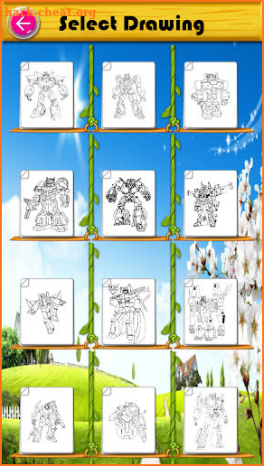 My Robots Coloring Book screenshot